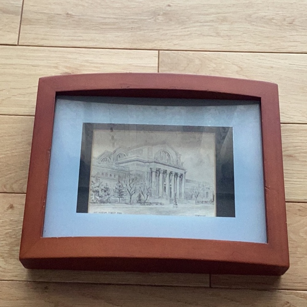Art Museum Forest Park St.Louis,Missouri Print, framed